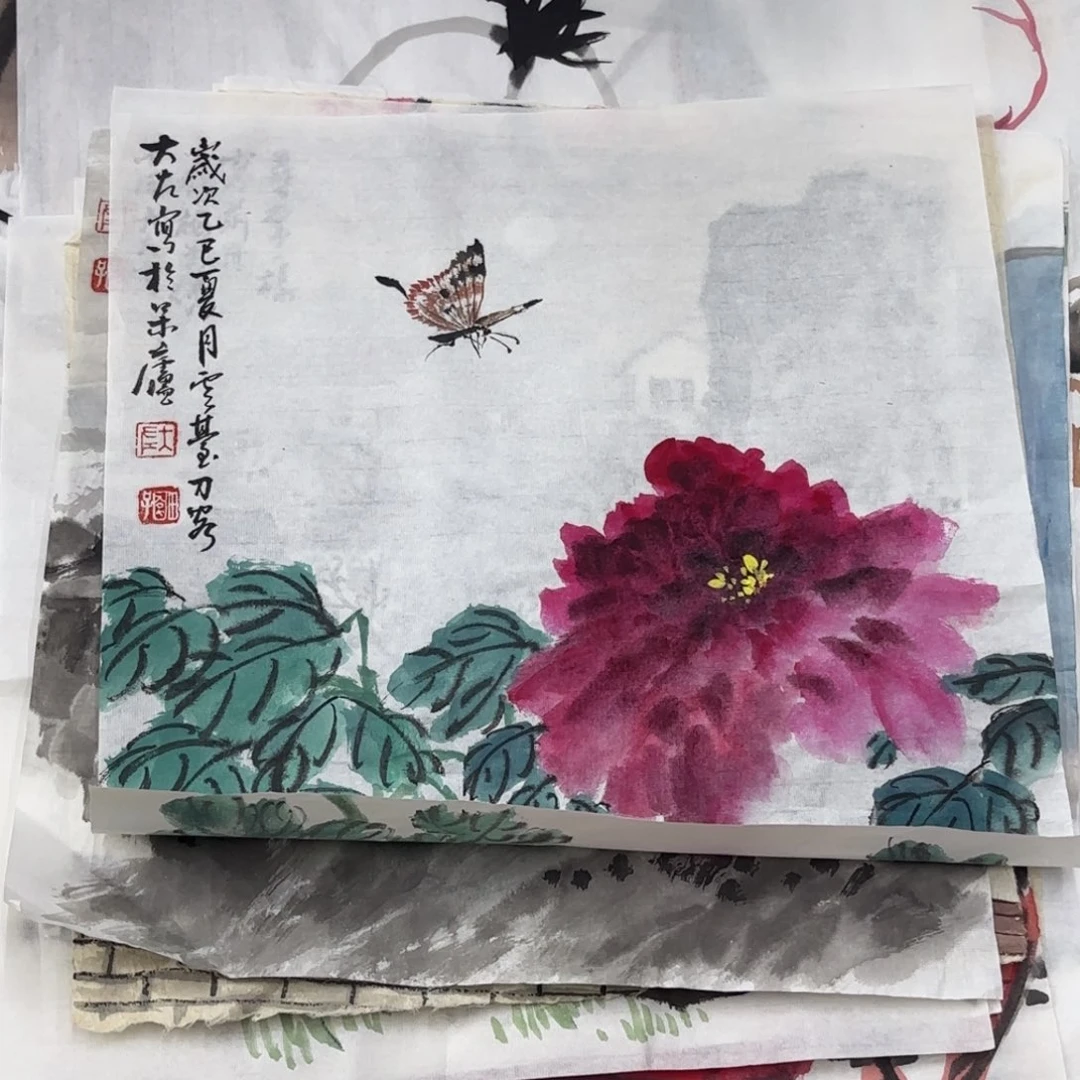 国画国画作品老师刘