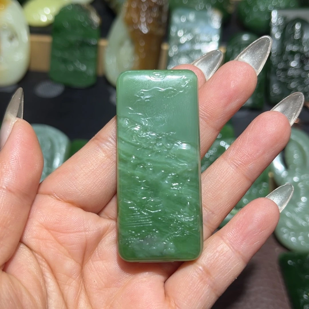 和田玉挂件未镶嵌