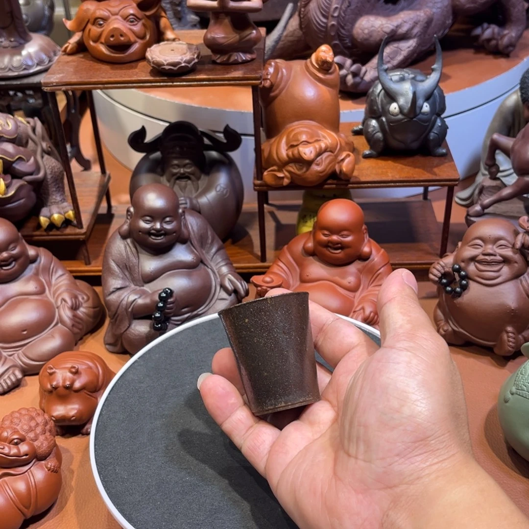 紫砂茶宠紫砂茶宠摆件。