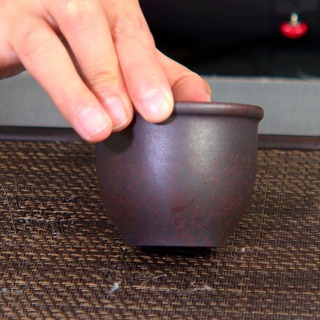 茶杯紫砂高货放漏