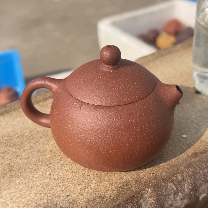 茶案紫砂紫泥西施150cc