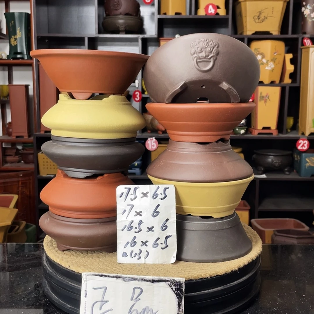 紫砂花盆-婉秋紫砂