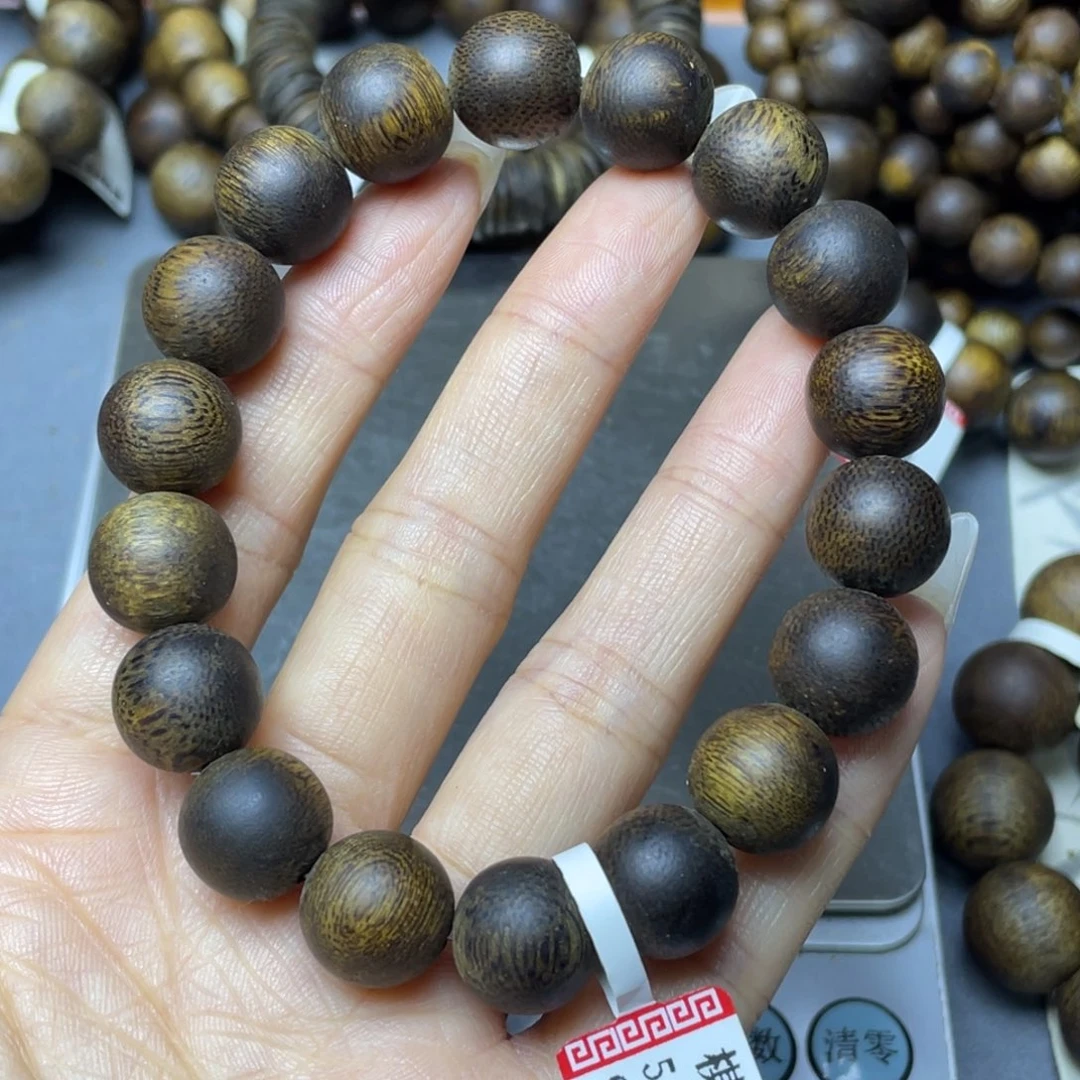 浮***生沉香手串棋楠沉香12单圈