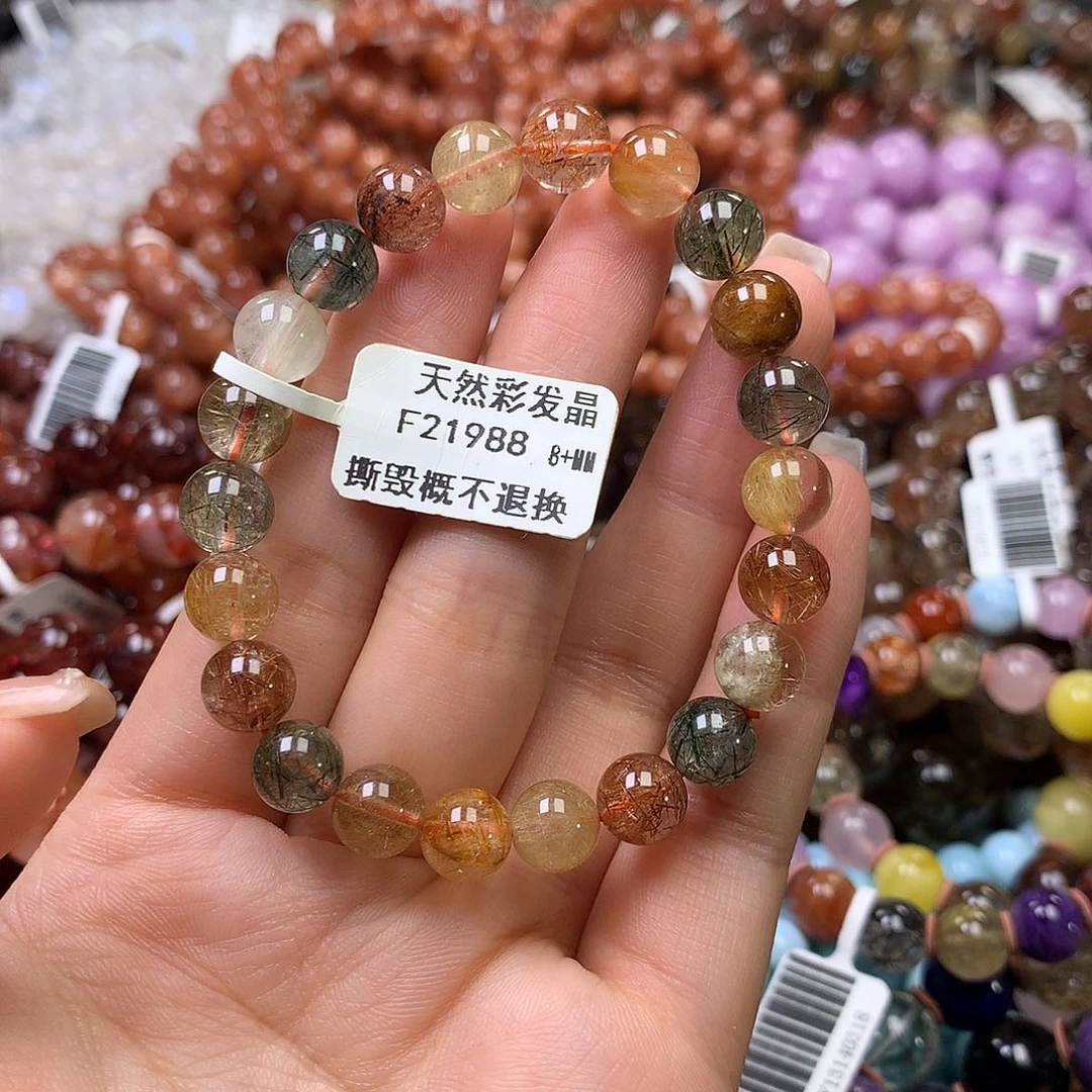 水晶手链未镶嵌，
