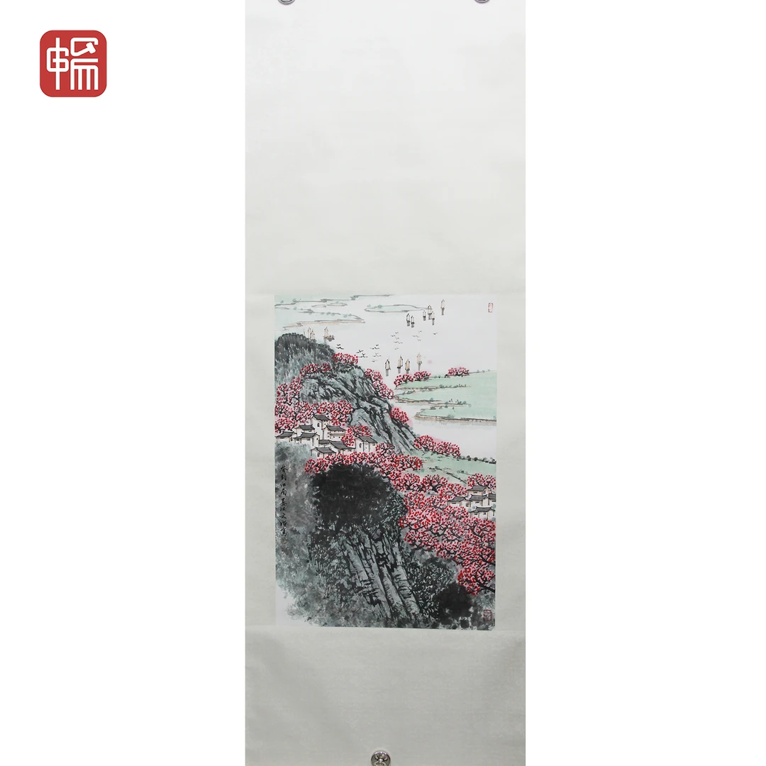 T734 春到江南 宋文治 68*45(2.75) 纸本立轴 ZW