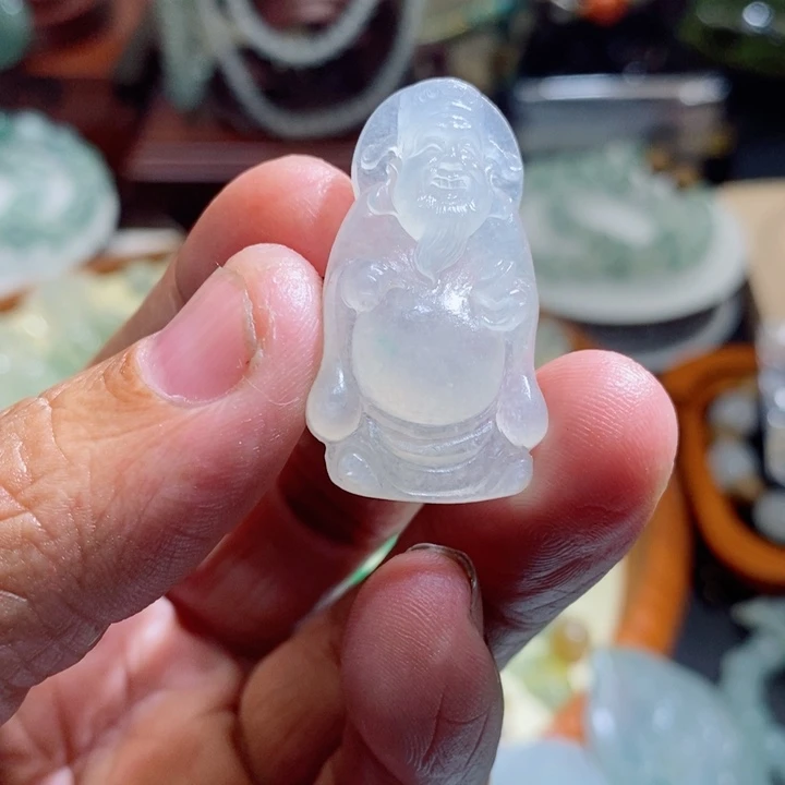 未镶嵌定制翡翠翡翠财神