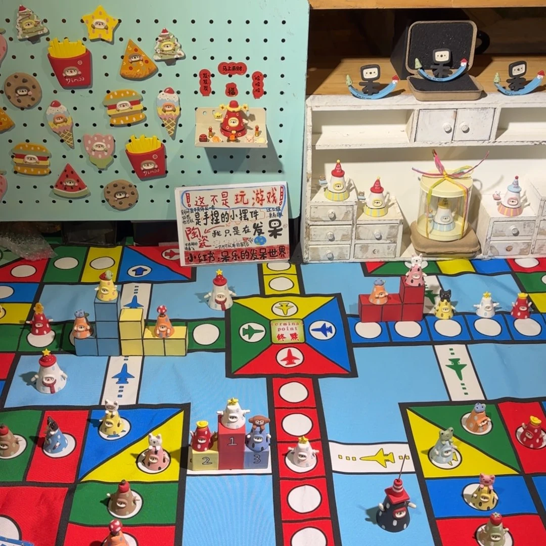 陶摆件可爱的鸭鸭鸭鸭