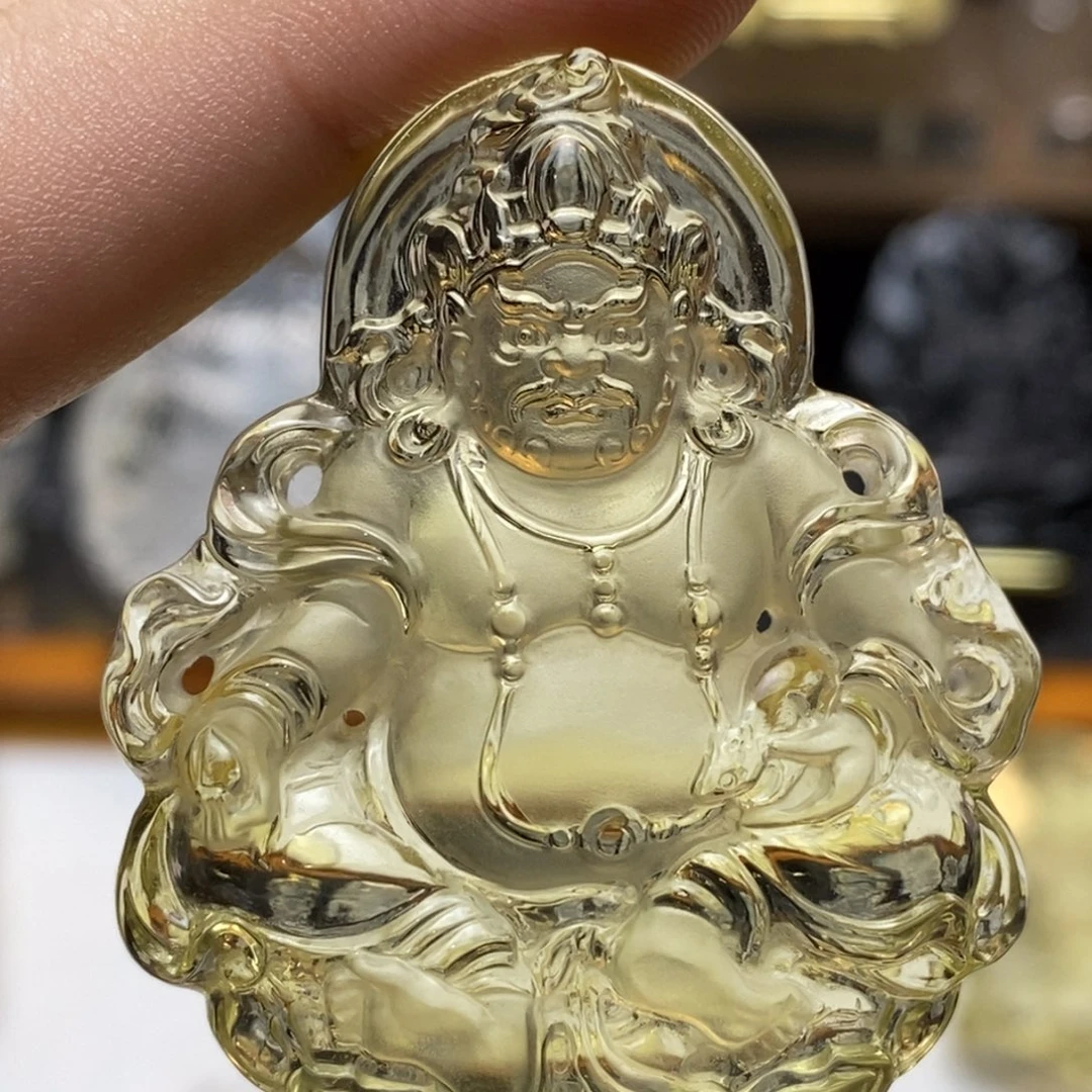 水晶未镶嵌吊坠(赠链)