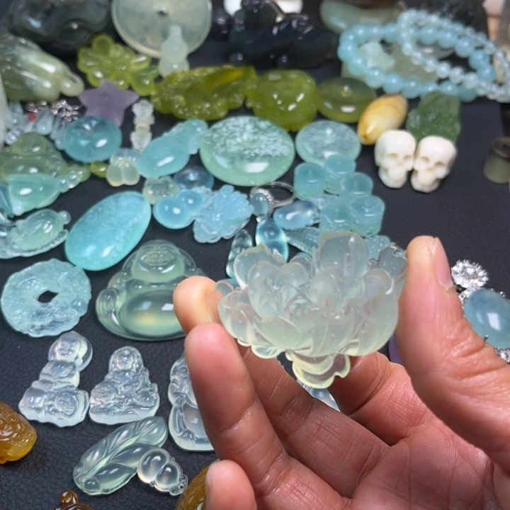 蛇纹石玉未镶嵌岫玉