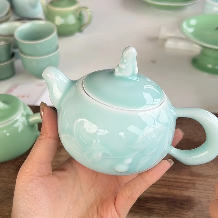 小米茶器龙泉青瓷