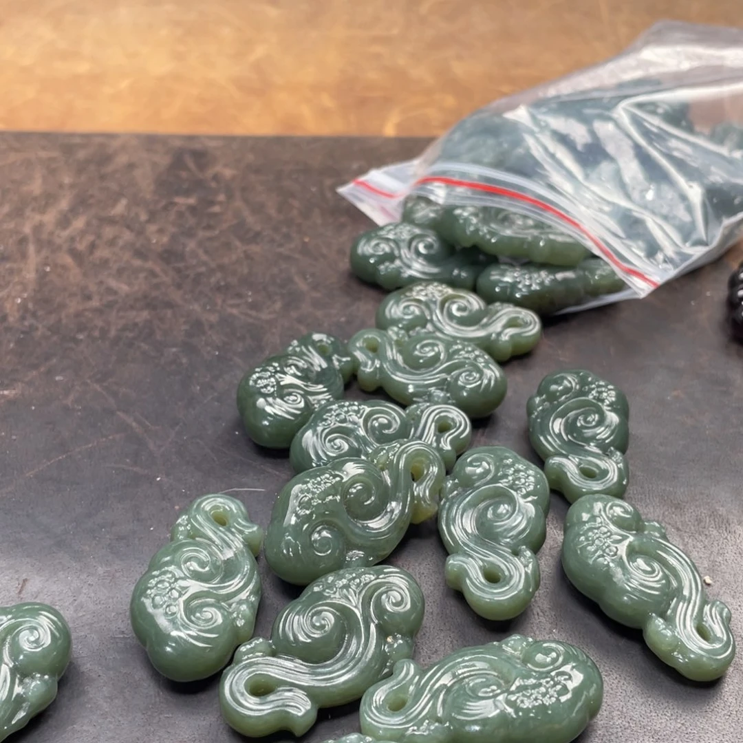 和田玉未镶嵌颈饰多样性发货拍一发一