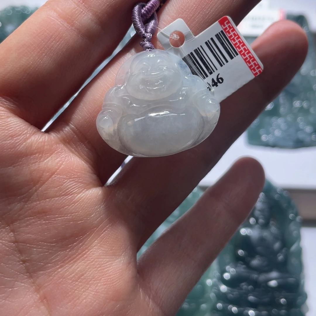 定制翡翠未镶嵌佛