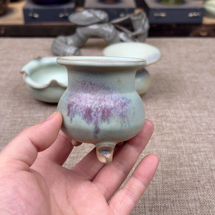 摆件陶瓷旧藏摆件