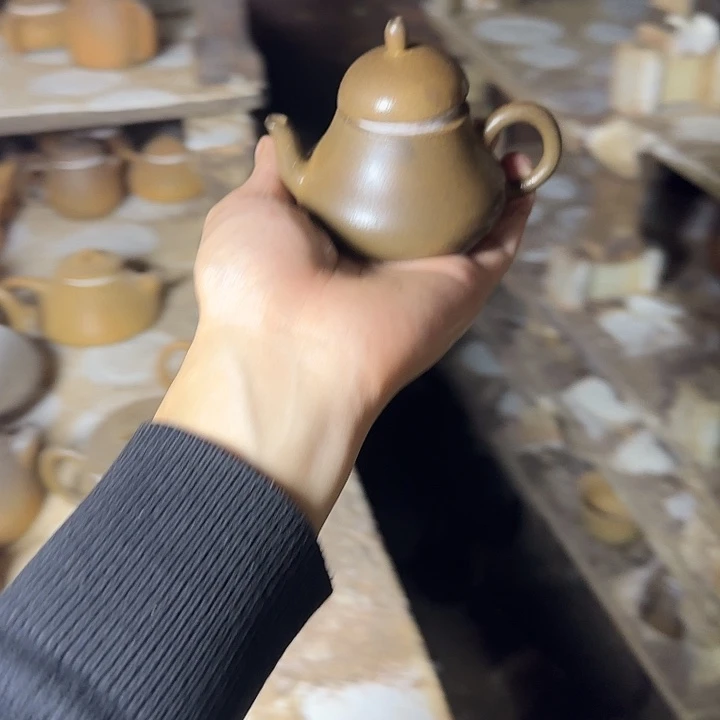 紫砂茶壶坭兴陶柴烧