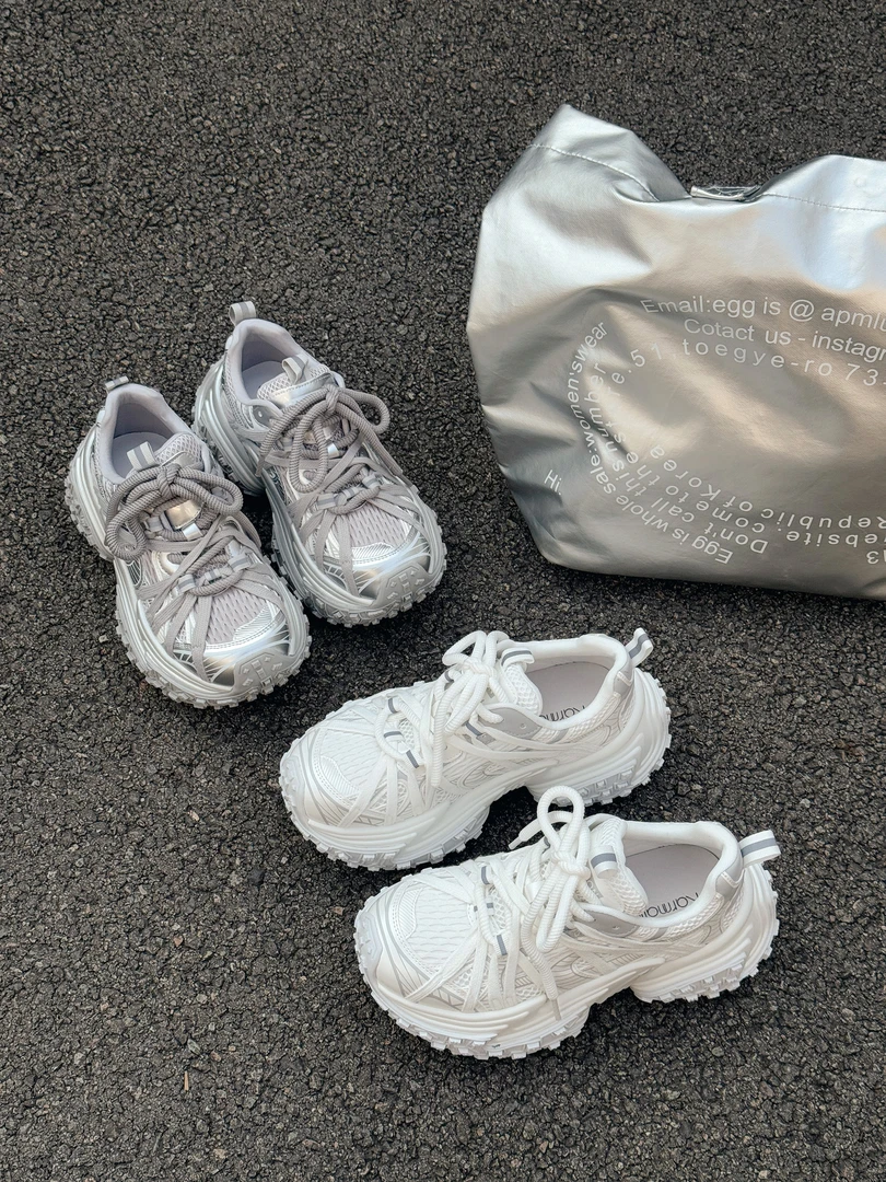 OWM加厚底春款老爹鞋