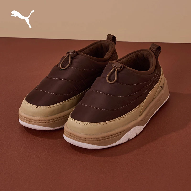 【面包鞋】PUMA彪马美拉德男女鞋厚底棉鞋穆勒博肯一脚穿加绒运动鞋