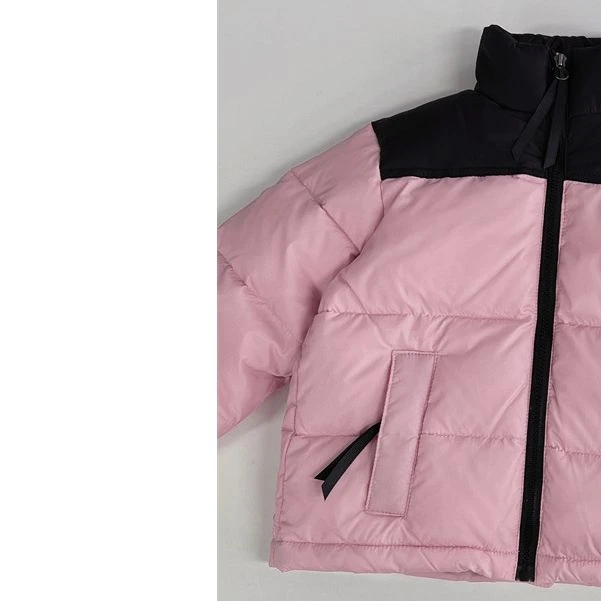 【23698FS】粉色羽绒服