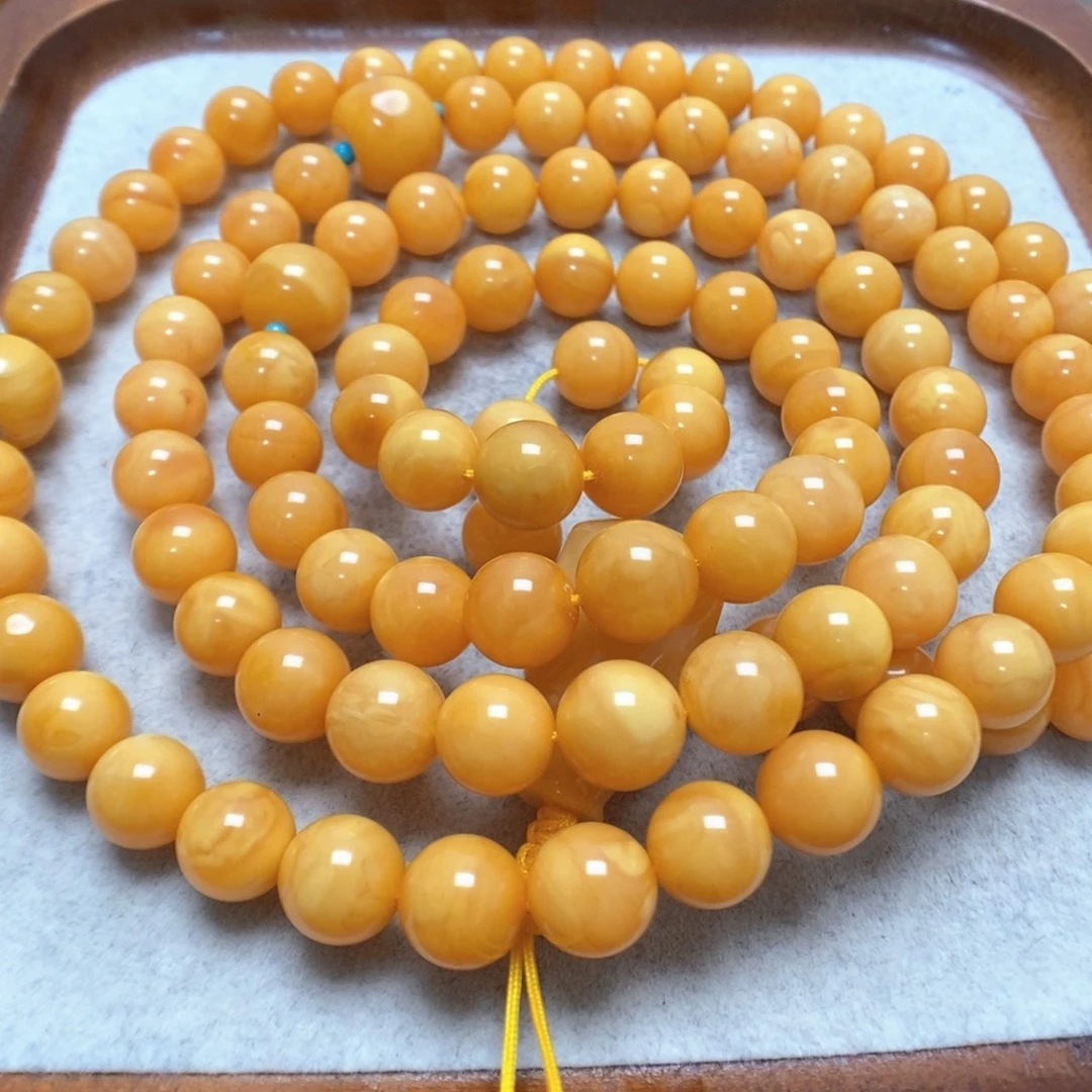 蜜蜡未镶嵌手串蜜蜡