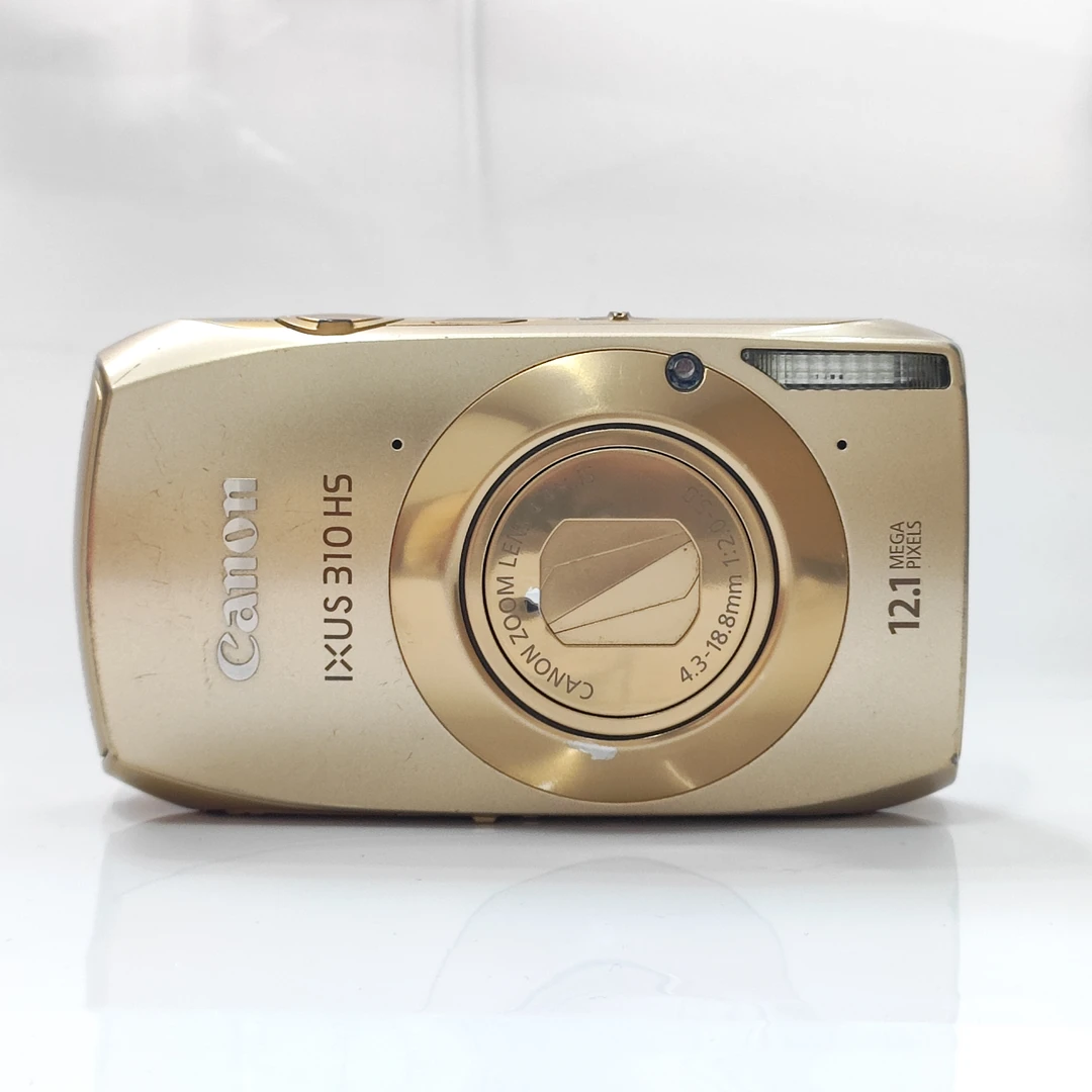 95新 Canon/佳能 ixus310金色1210w像素4.4×光变ccd数码相机
