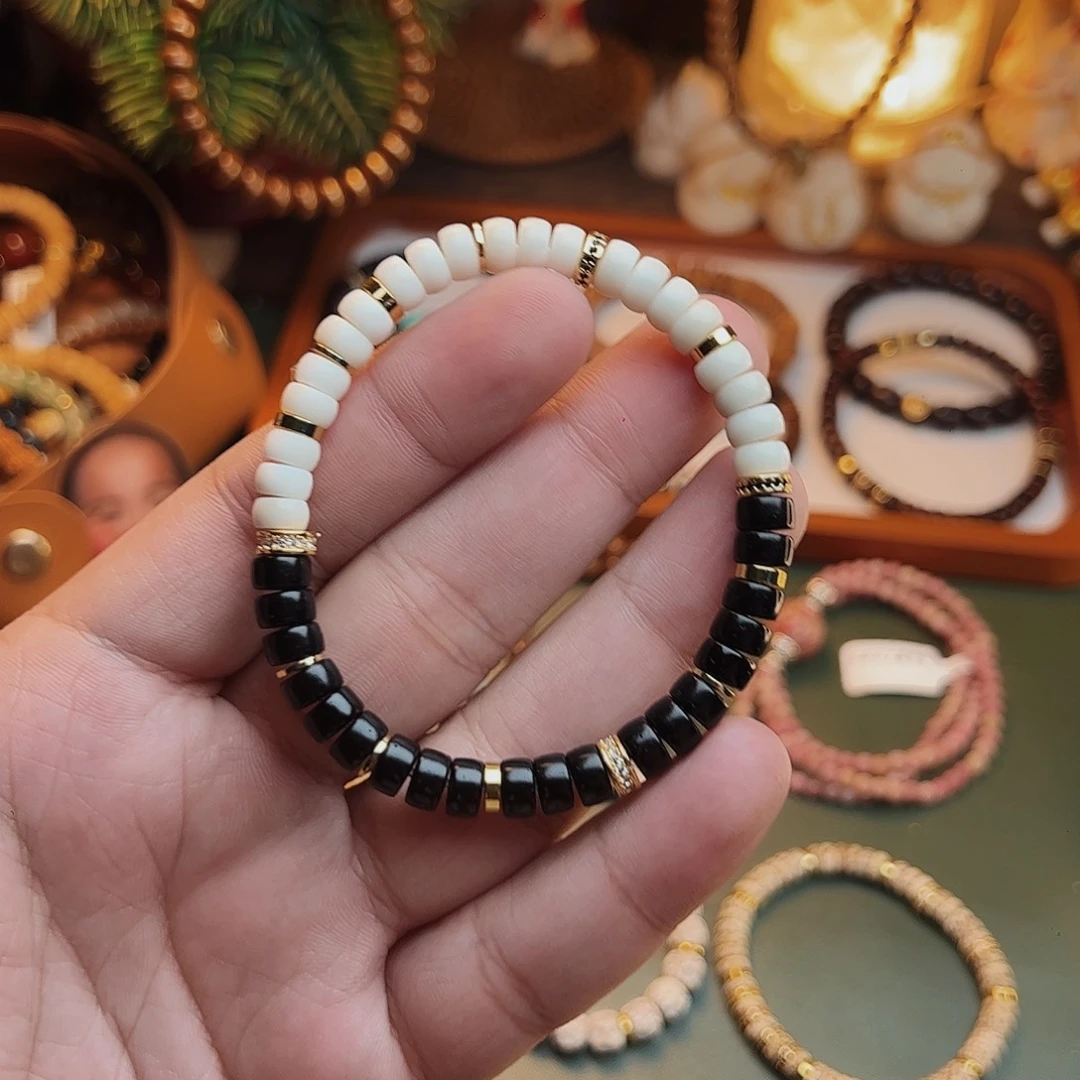 手串菩提根/象牙果白玉菩提椰蒂