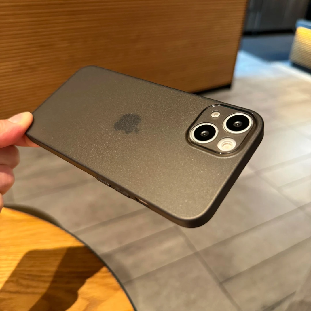 飞虎胜【超薄磨砂】新款透明适用苹果15pro手机壳iPhone16/13保护套