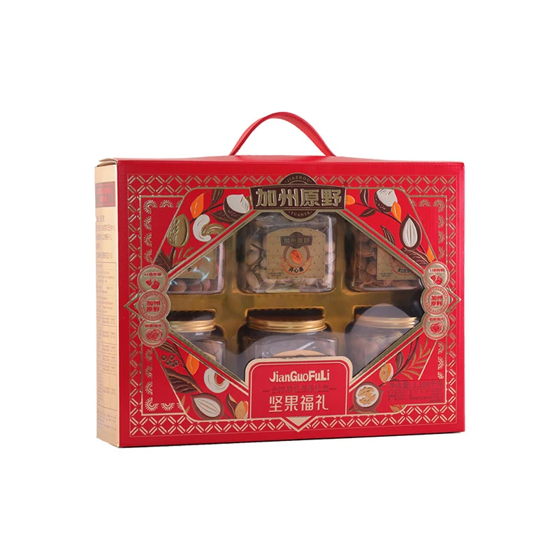 加州原野坚果福礼合家尊礼坚果礼盒1.188Kg
