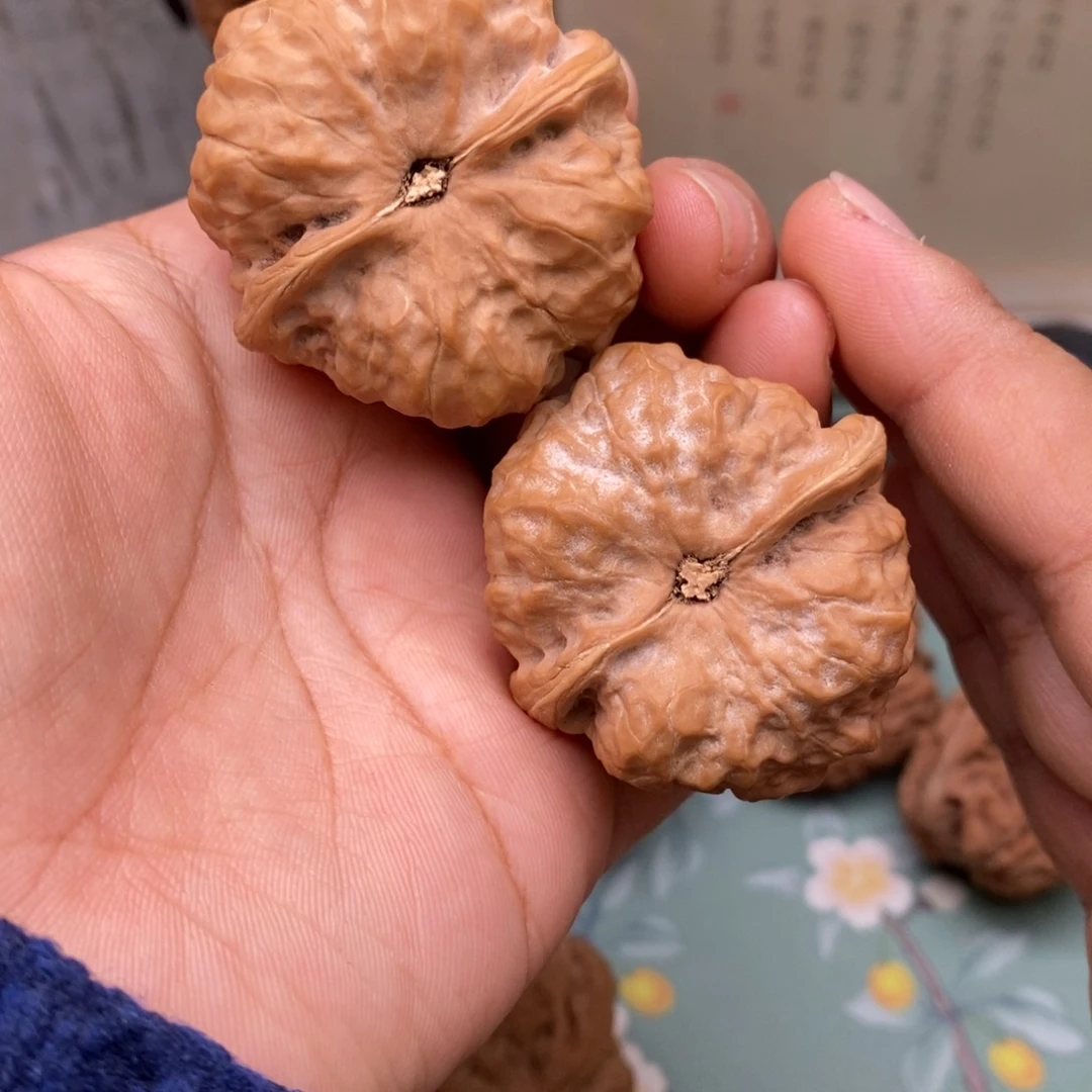 文玩核桃把件40蛤蟆头