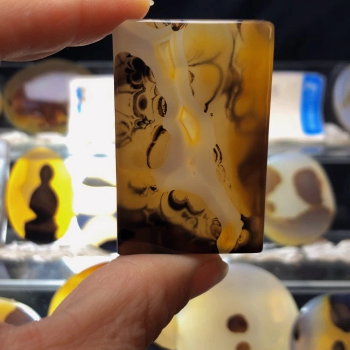 合金玛瑙/玉髓珠宝奇石152