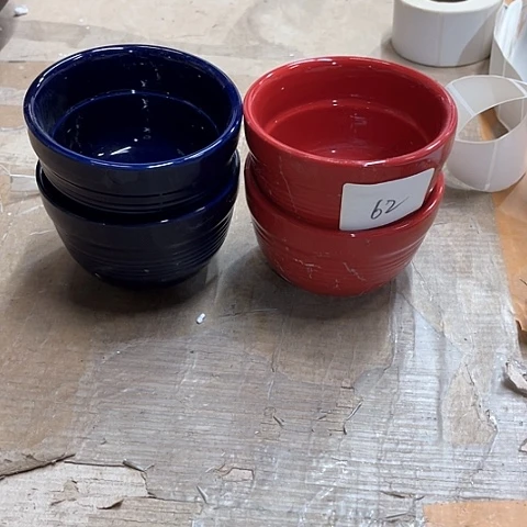 微瑕，不能明火，4个陶瓷，62口径9