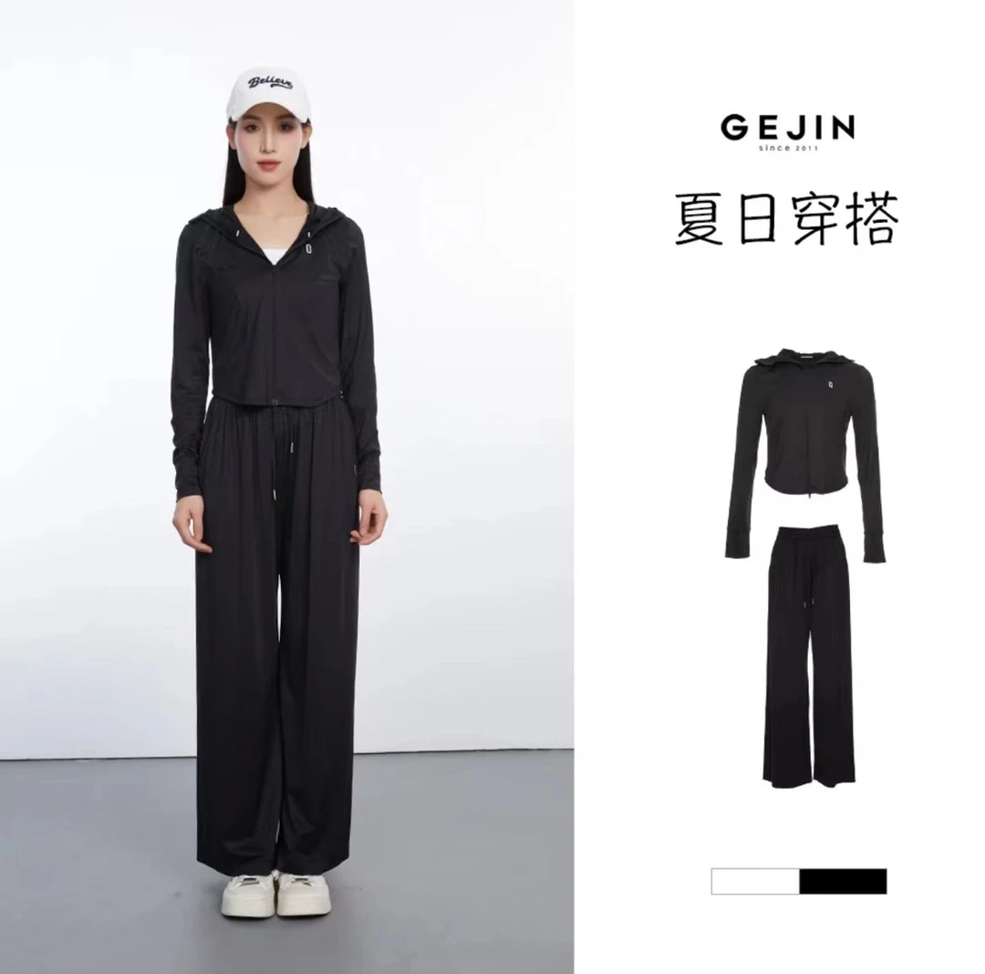 GEJIN/歌锦2025夏季新款休闲气质显瘦透气运动外套92225902151