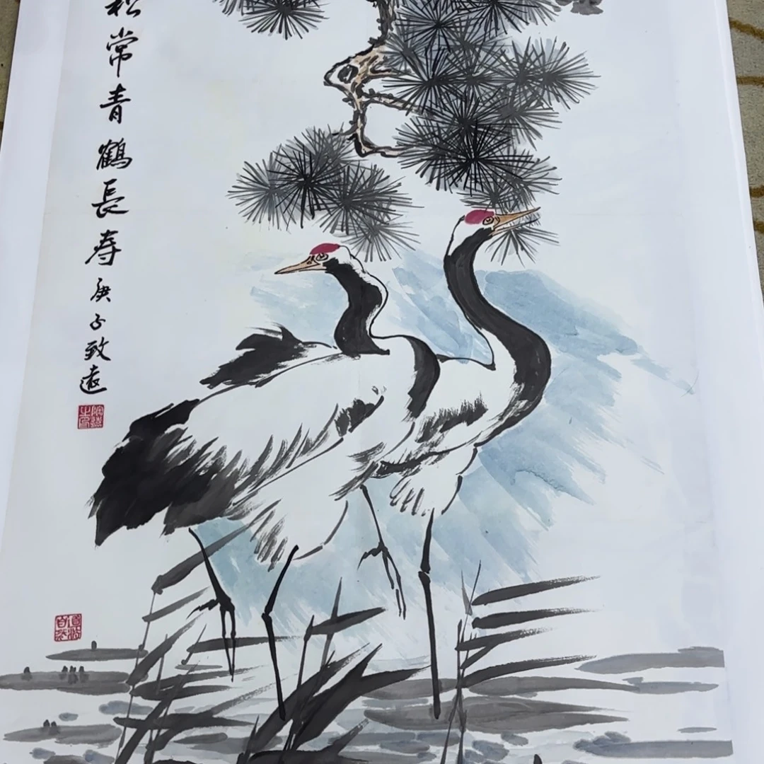 国画国画老师作品刘