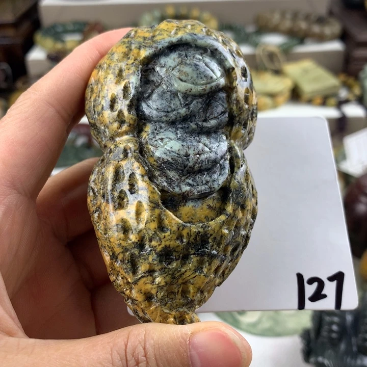 岫岩河磨玉（透闪石质玉）未镶嵌珠宝奇石