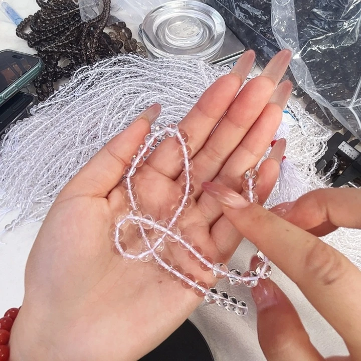 *****未镶嵌水晶手链水晶