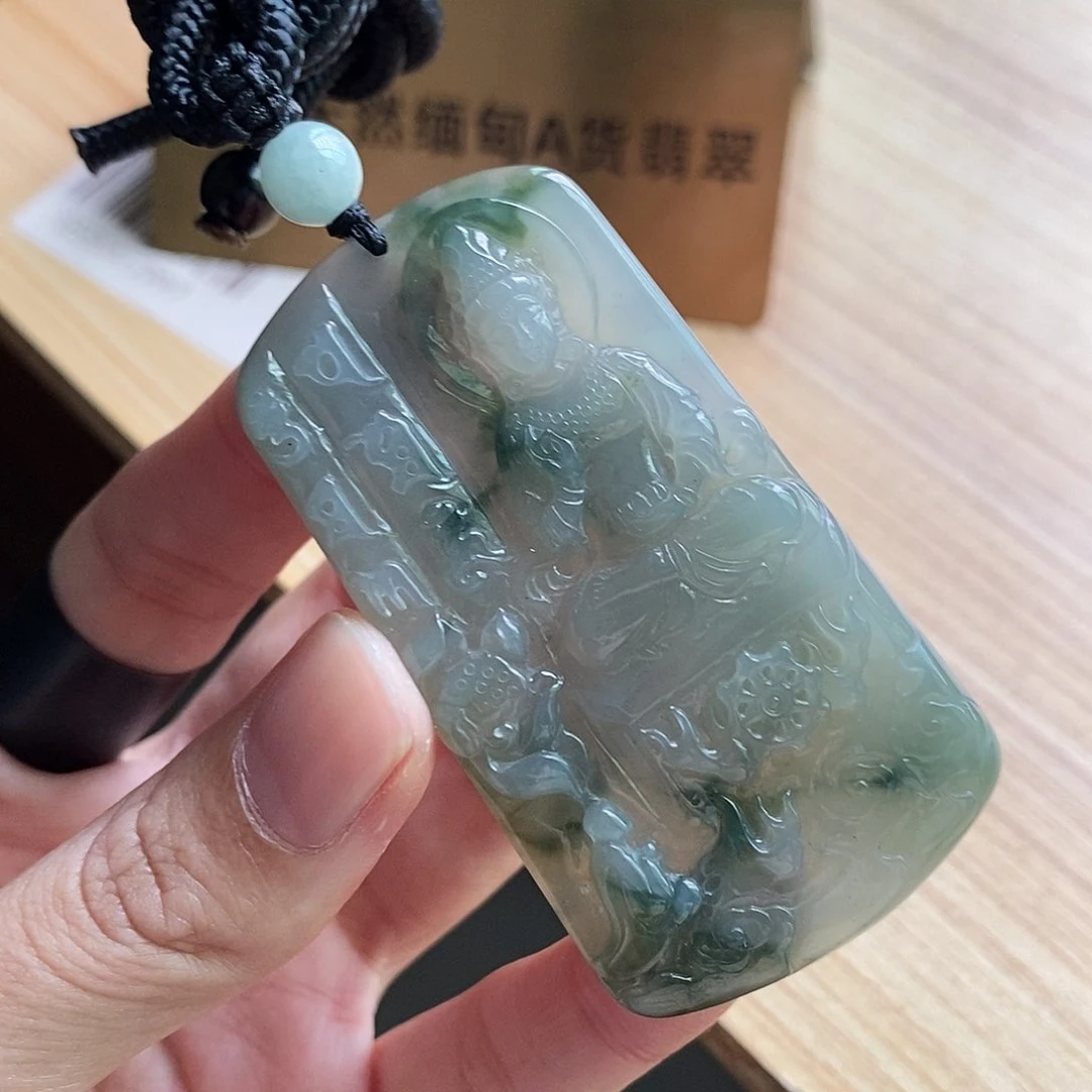 【闪购商品】颈饰未镶嵌翡翠天然缅甸A货翡翠