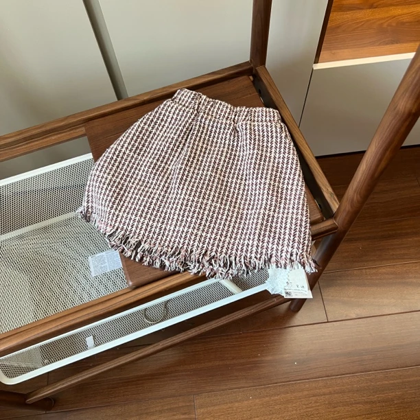 【编号N188】Q4015-02-儿童小香风短裙A红色-DL