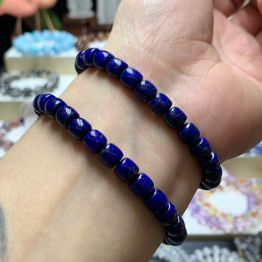 水晶手链未镶嵌青金石