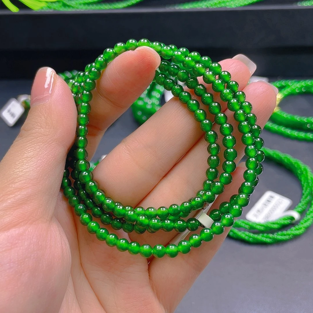 翡翠未镶嵌颈饰