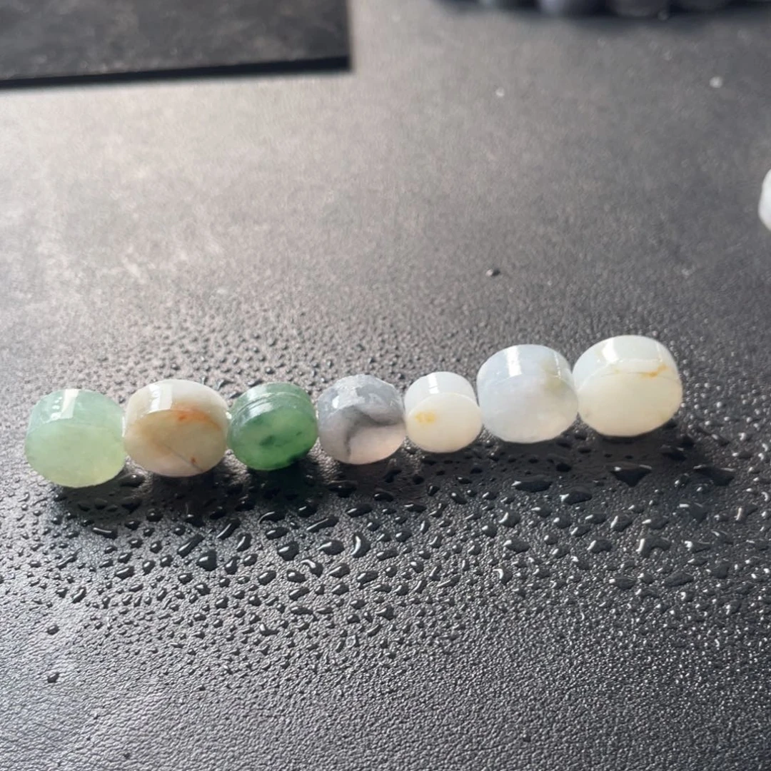 定制翡翠未镶嵌戒心