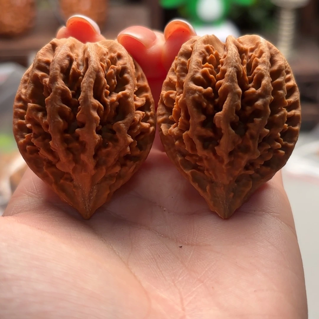 把件文玩核桃小娃娃瑕154