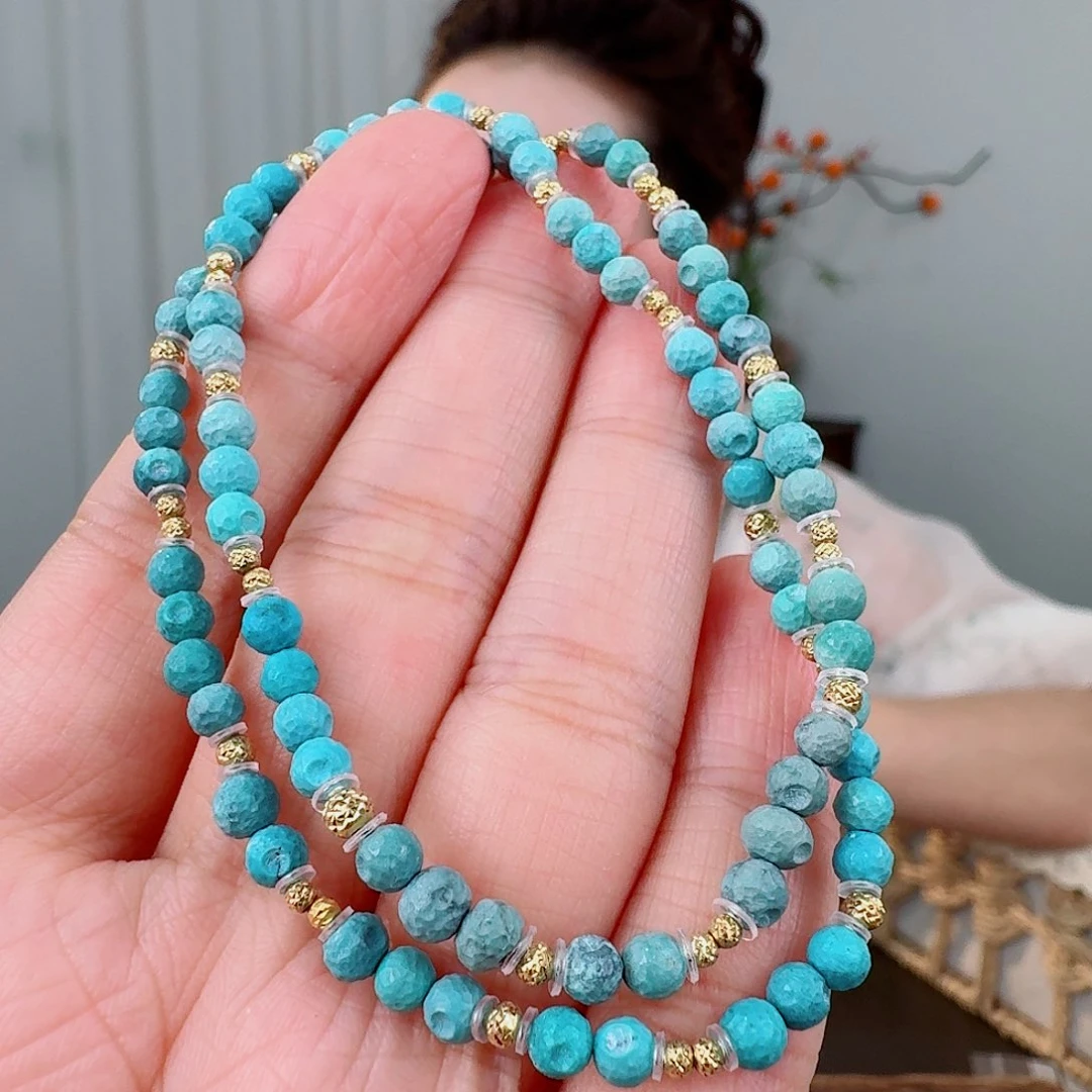 未镶嵌绿松石珠宝奇石