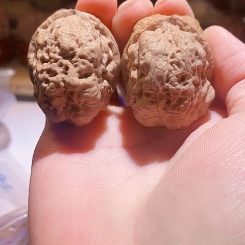 把件文玩核桃十八包带彩45