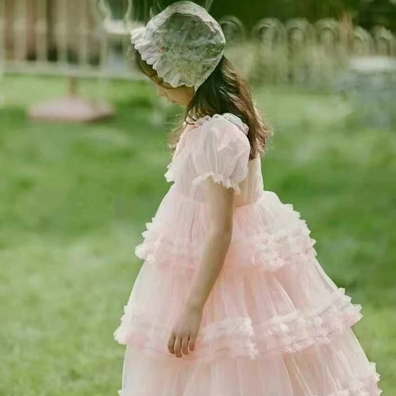 No退no换！熙乐园扣号专属链接女童甜美连衣裙洋气宝宝公主裙儿童