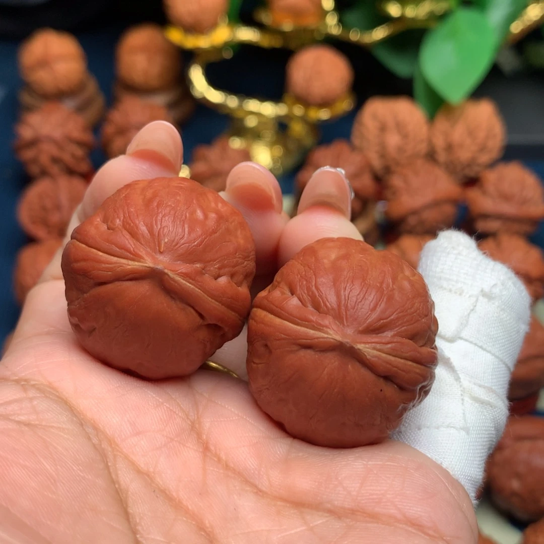把件文玩核桃光头佛肚
