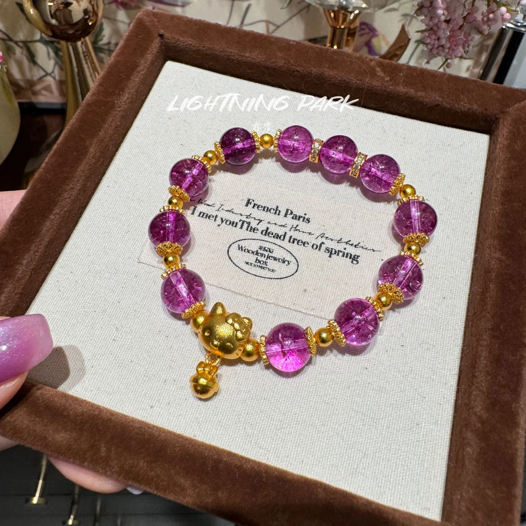 铜合金手链 镀K金LIGHTNINGPARK【惊喜盒子】新中式宫廷公主S-3