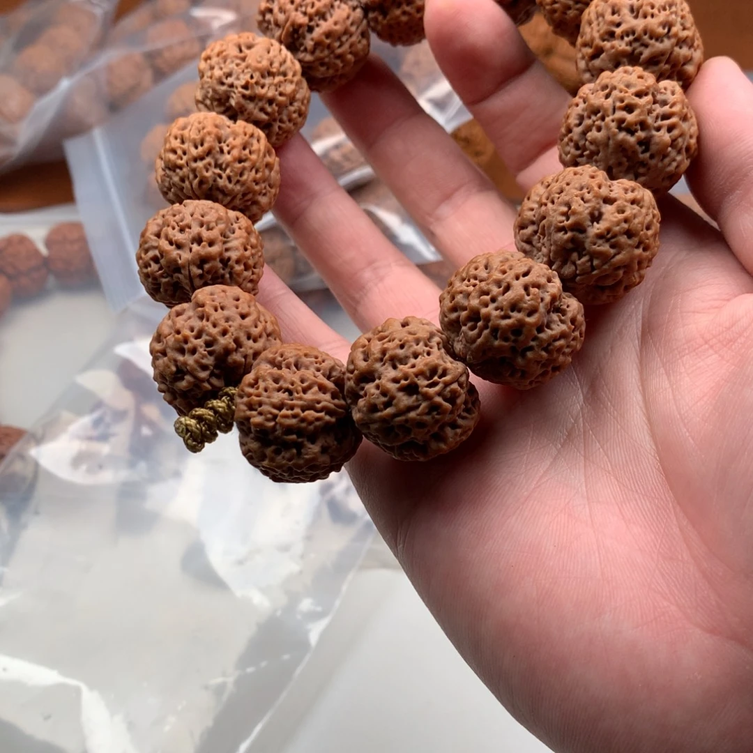 观***子手串金刚菩提24.8梁蜂王超头