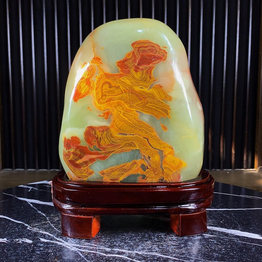 石材26-20古青原石摆件