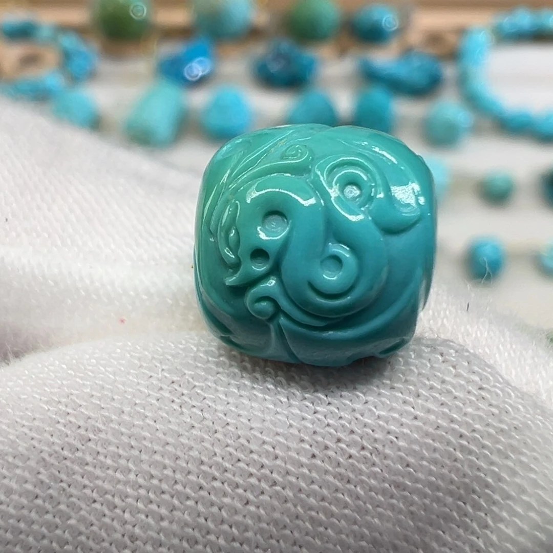 绿松石未镶嵌配饰9.5×9