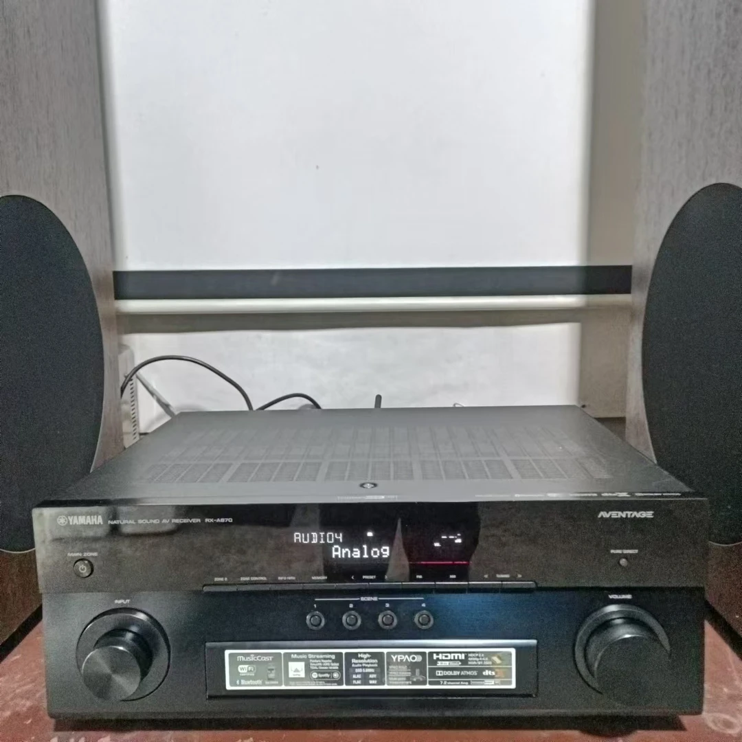 9新 Yamaha/雅马哈 A870 功率300瓦 7.2全景声功放一台  运费自理