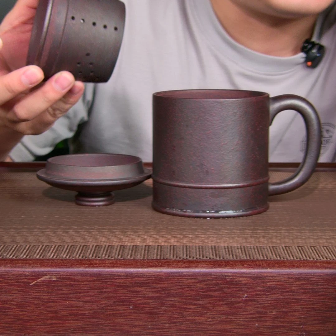 茶杯紫砂高货放漏