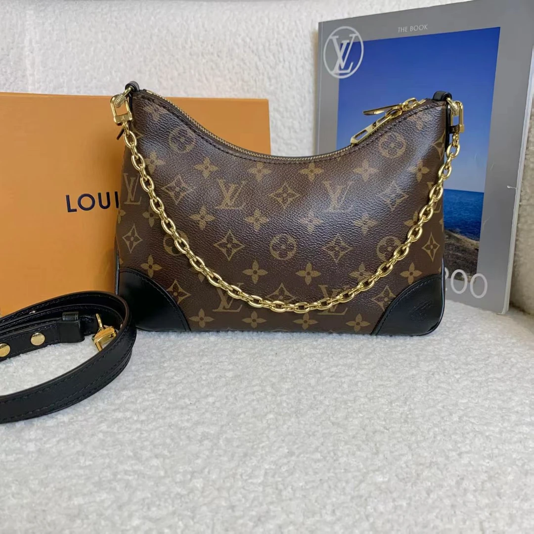 99新 LouisVuitton/路易威登 壹臻/老花黑牛角 芯片 79061254